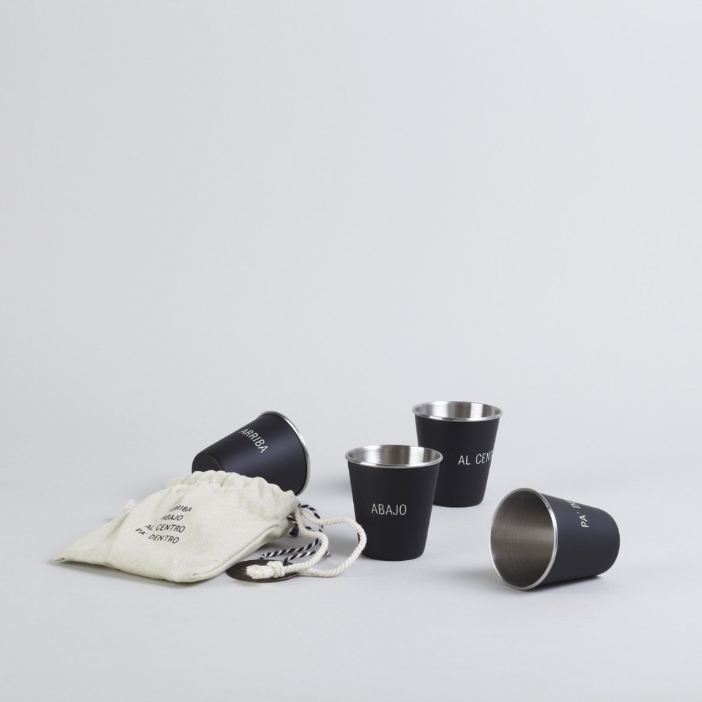 Spanish Saying Shot Glasses